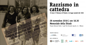 Evento Razzismo in Cattedra Mostra 2018